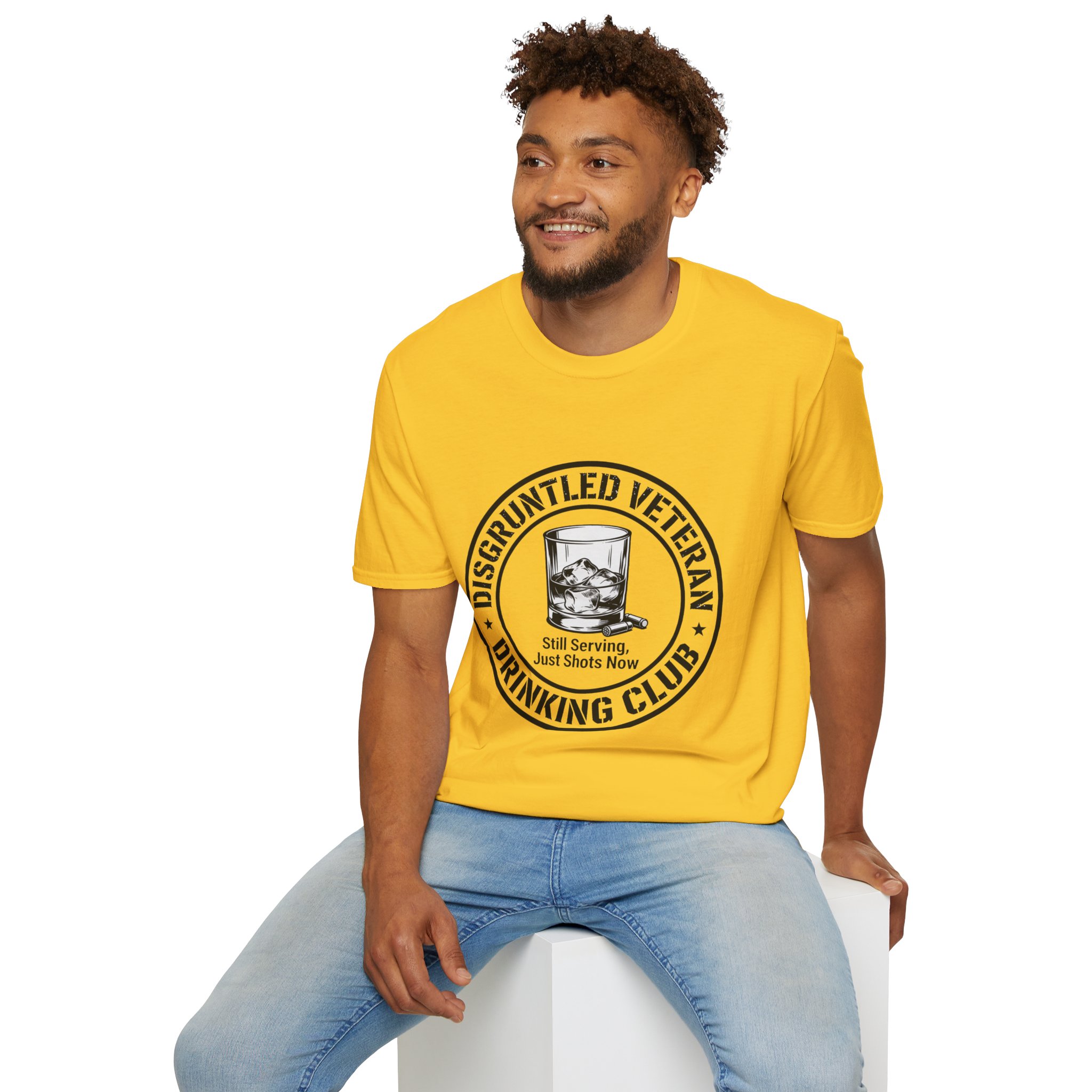 Disgruntled Veteran Drinking Club T-Shirt - Image 13
