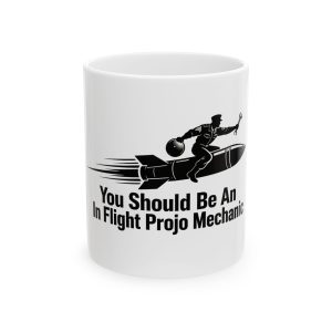 In Flight Projo Mechanic Ceramic Mug, (11oz, 15oz)