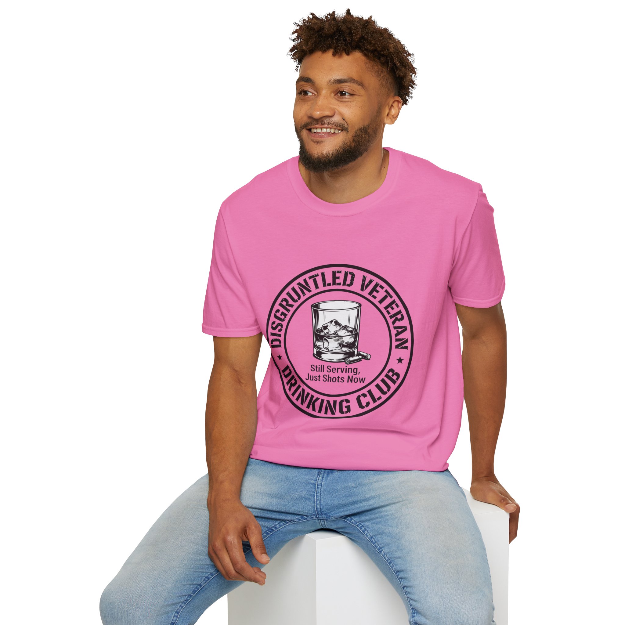 Disgruntled Veteran Drinking Club T-Shirt - Image 11