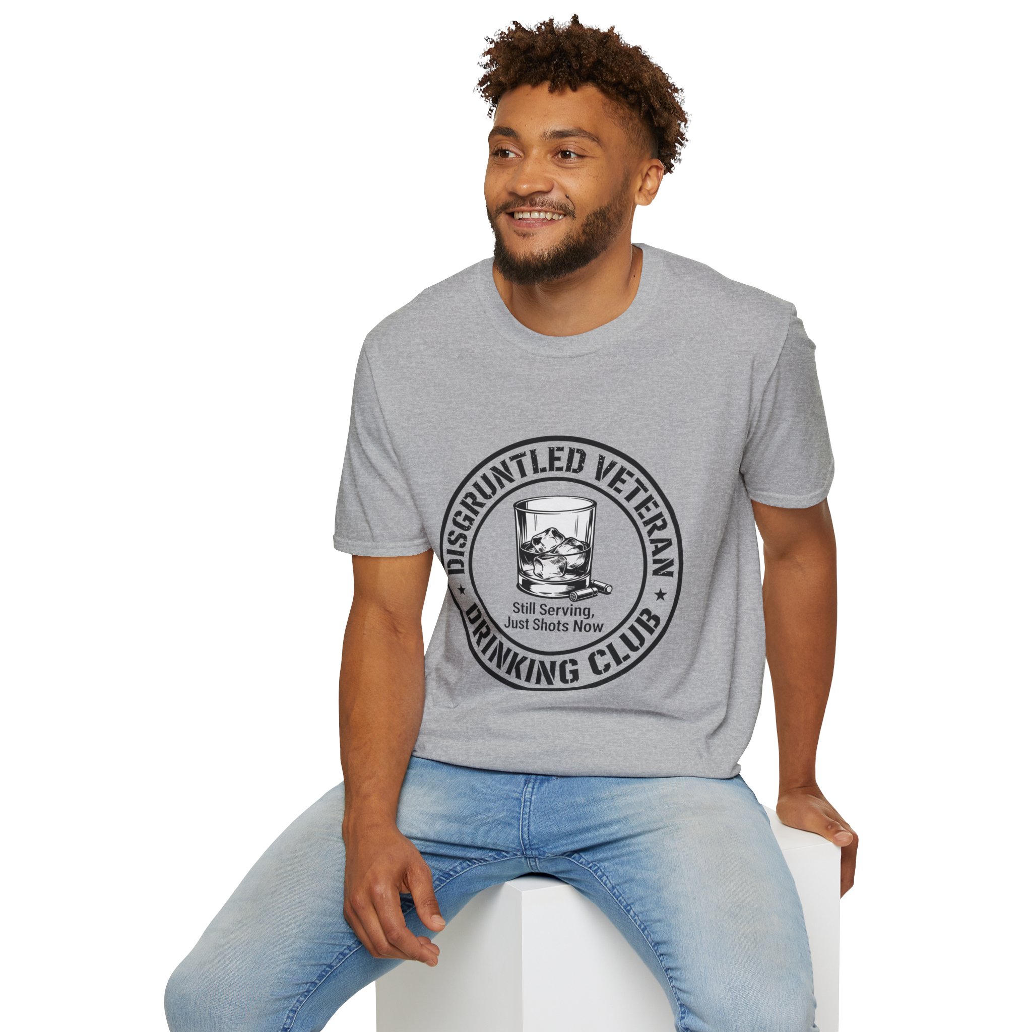 Disgruntled Veteran Drinking Club T-Shirt - Image 3