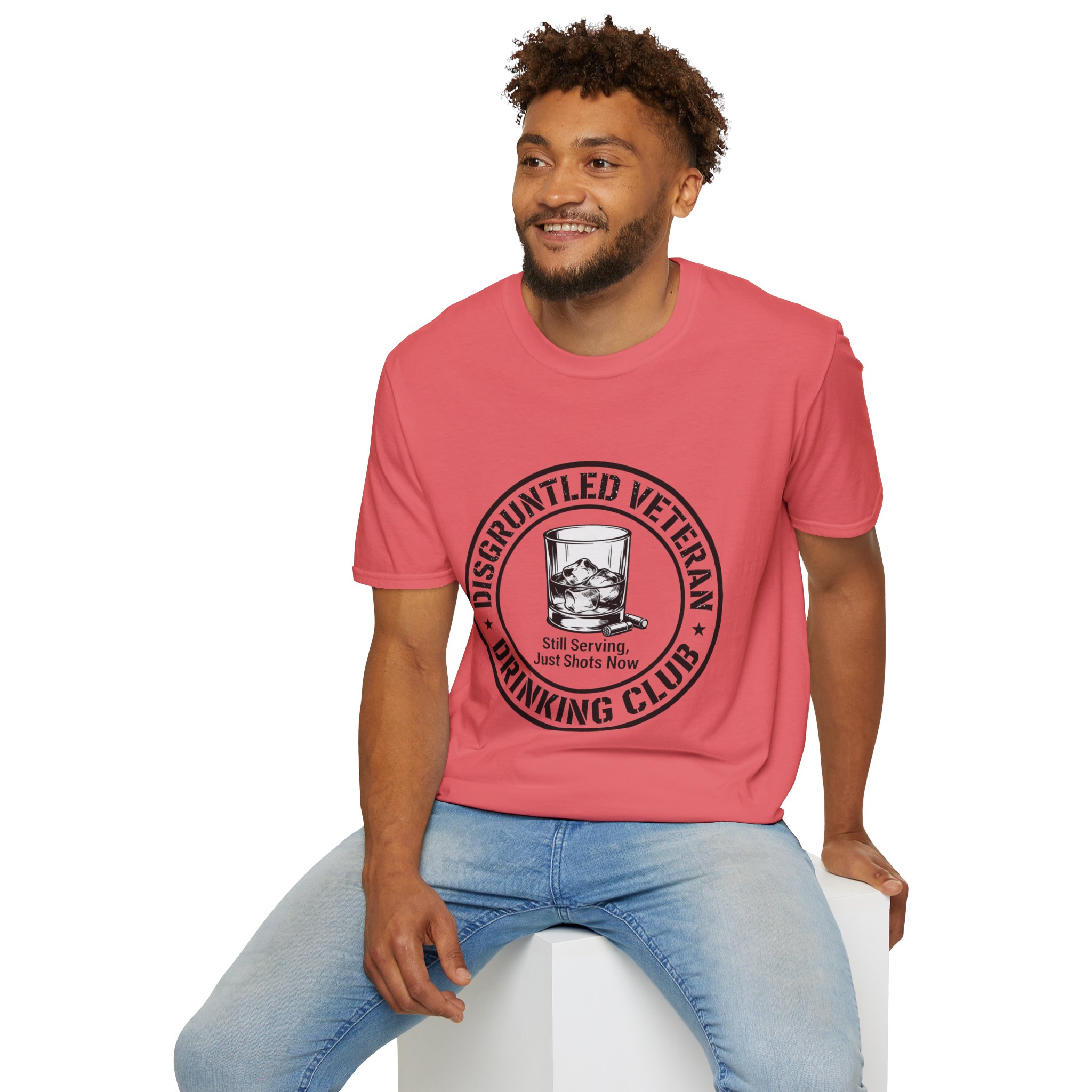 Disgruntled Veteran Drinking Club T-Shirt - Image 4