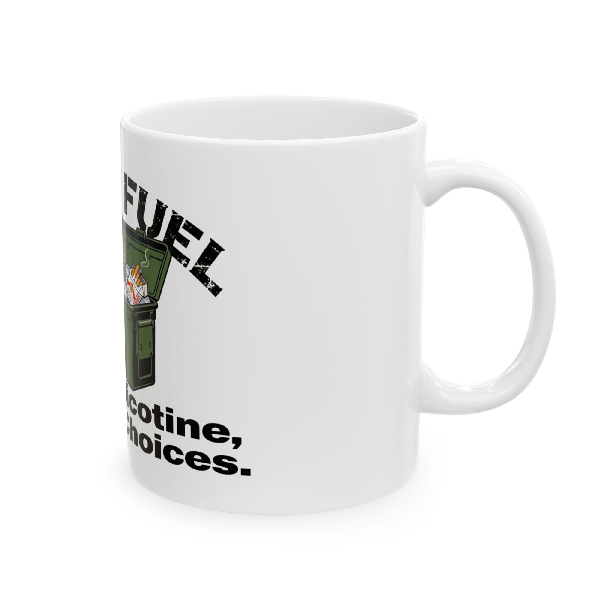 Grunt Fuel Ceramic Mug, (11oz, 15oz) - Image 2