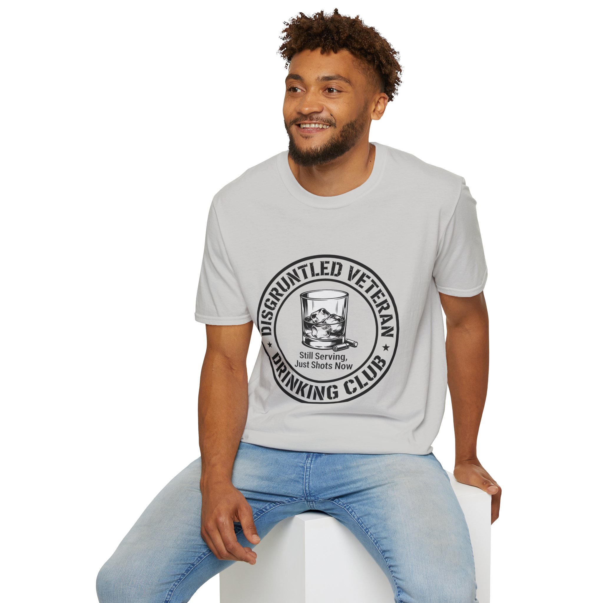 Disgruntled Veteran Drinking Club T-Shirt - Image 9