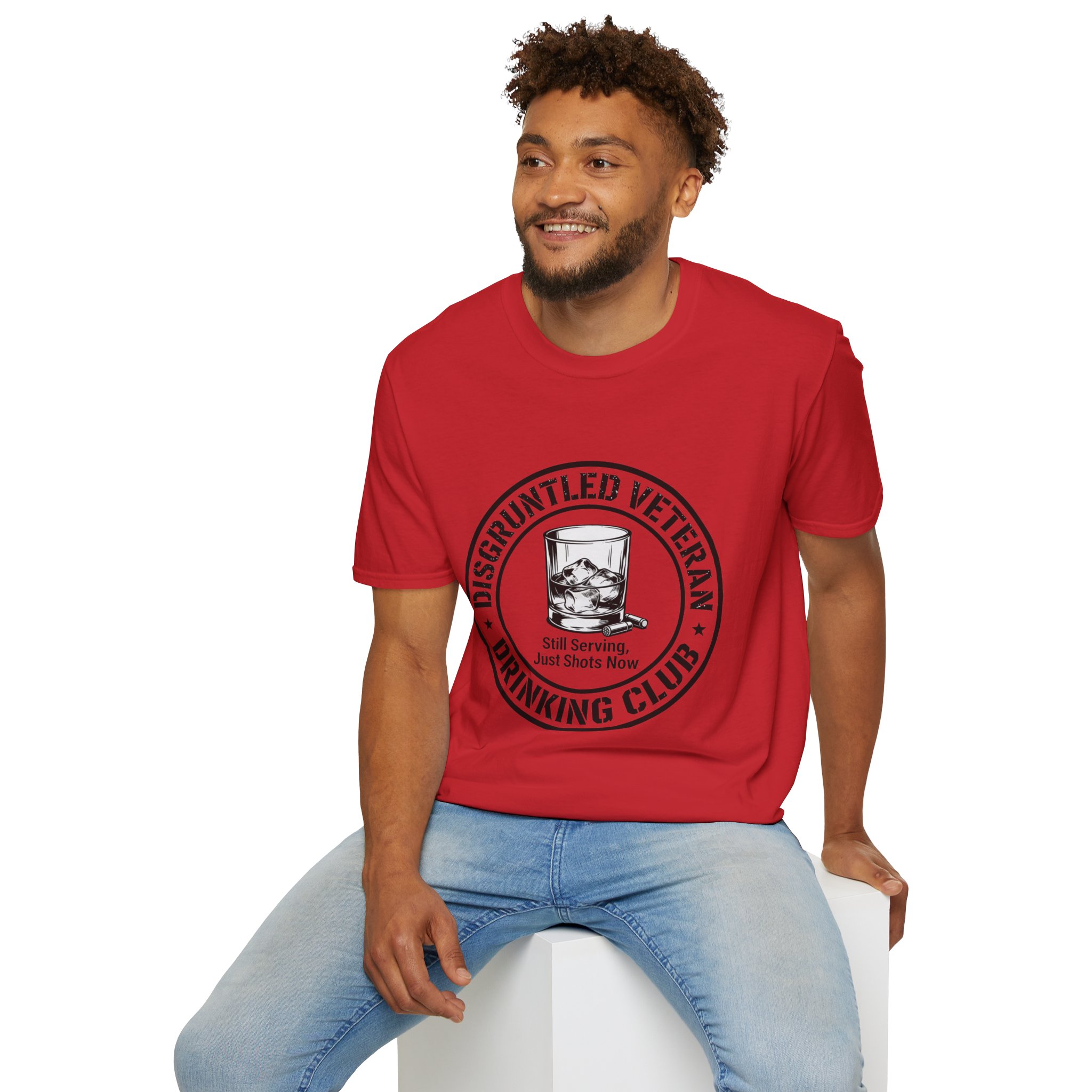 Disgruntled Veteran Drinking Club T-Shirt - Image 2