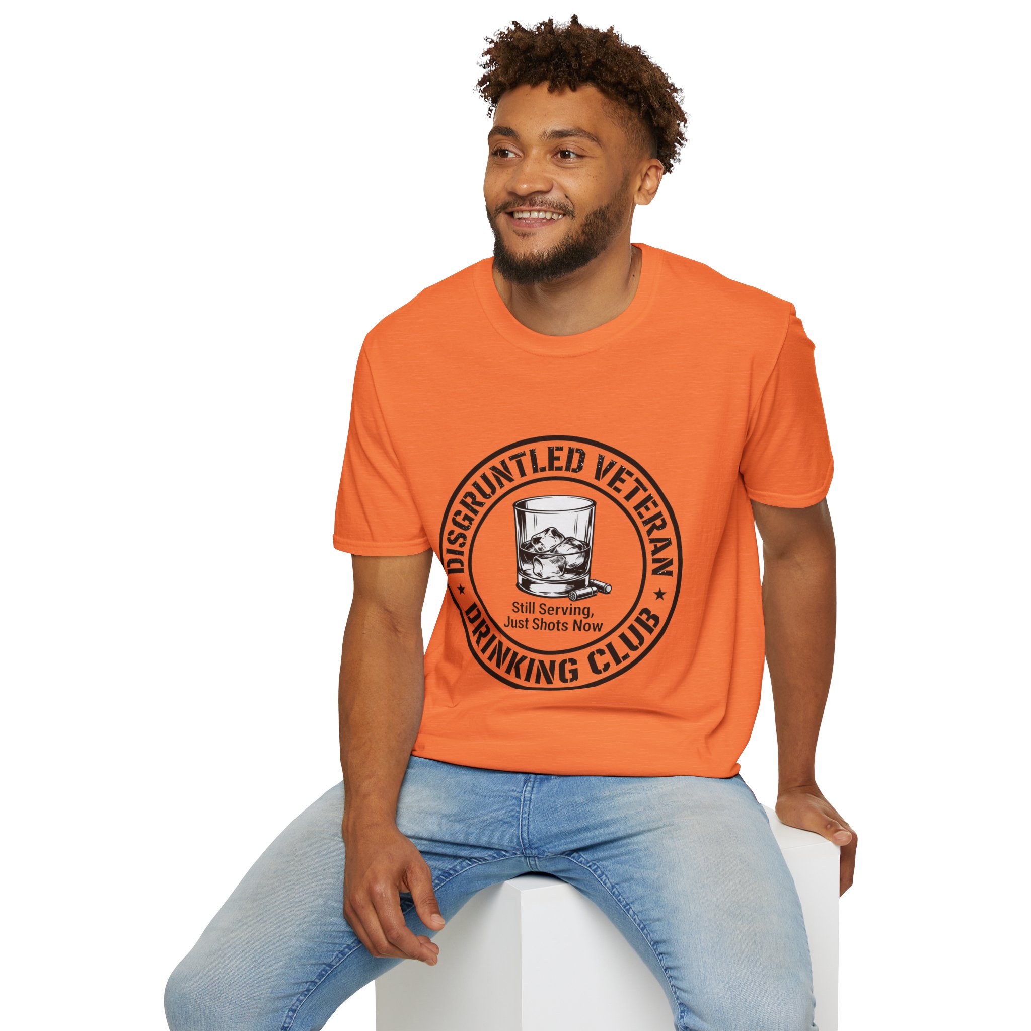 Disgruntled Veteran Drinking Club T-Shirt - Image 7