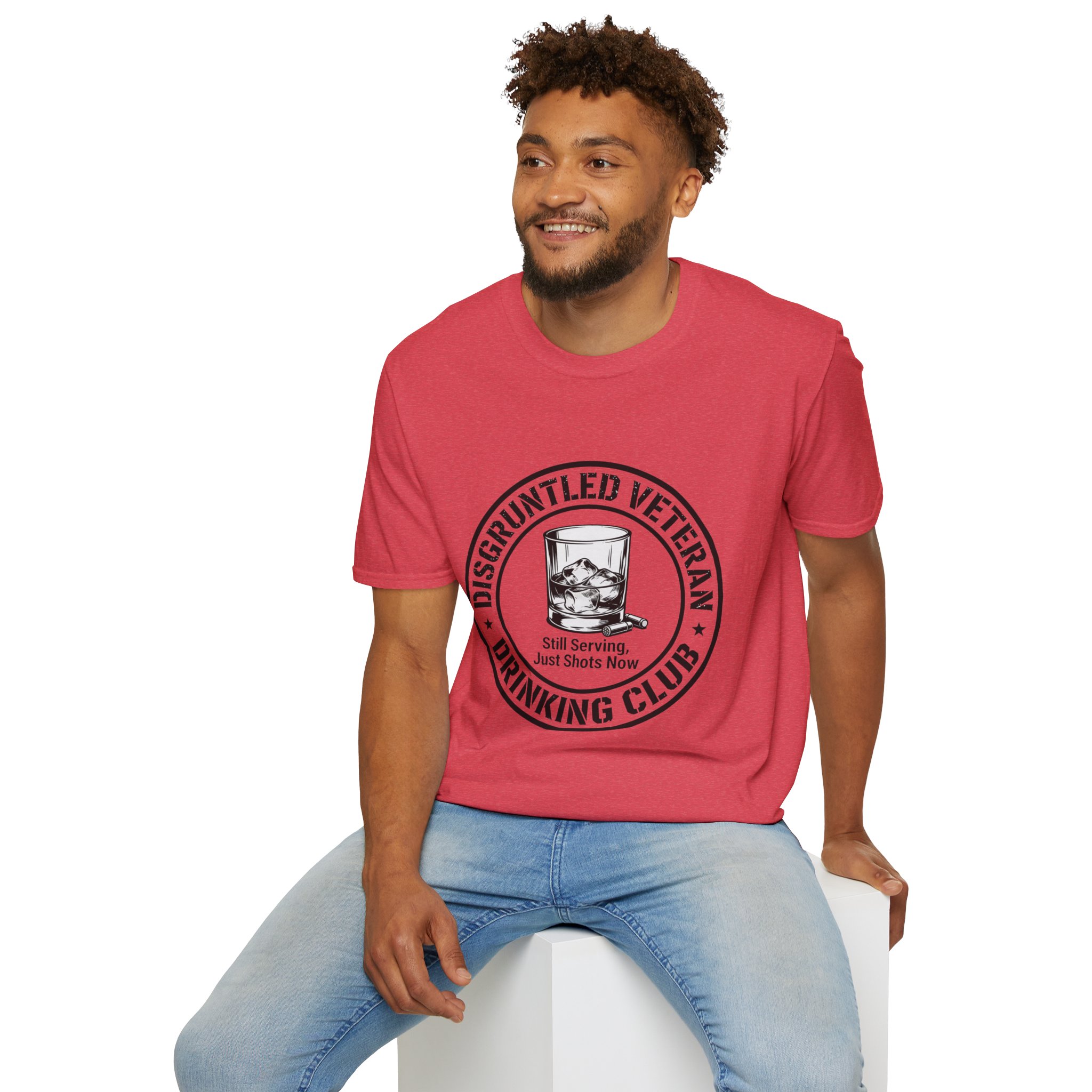 Disgruntled Veteran Drinking Club T-Shirt - Image 15