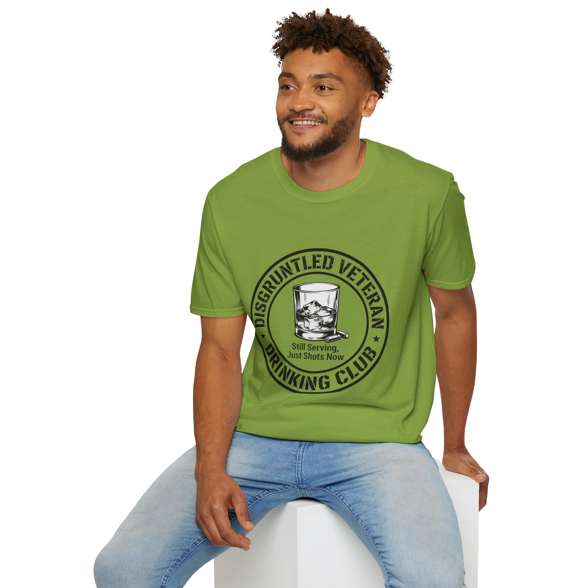 Disgruntled Veteran Drinking Club T-Shirt - Image 8