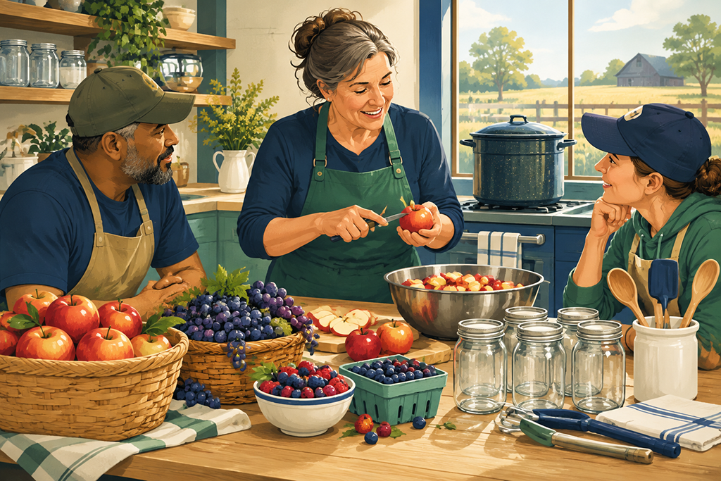 Veterans learning farm to table living