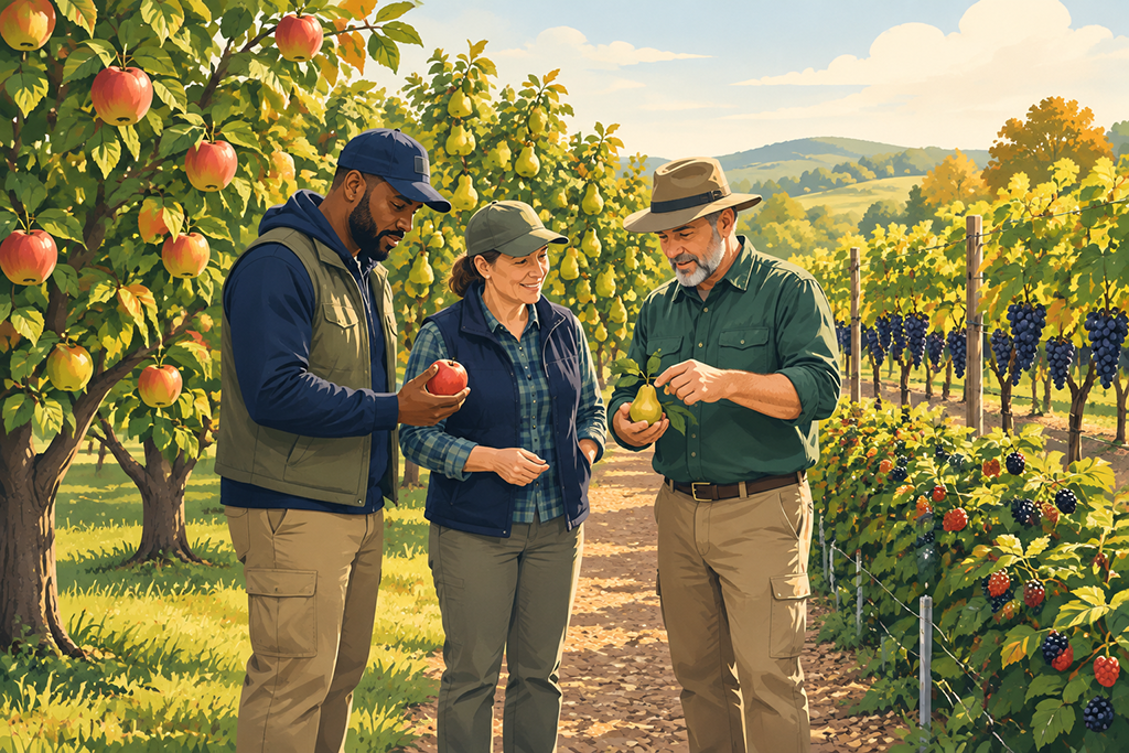harvesting natural and healthy products from trees and vines